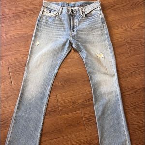 Polo destruct denim Jeans